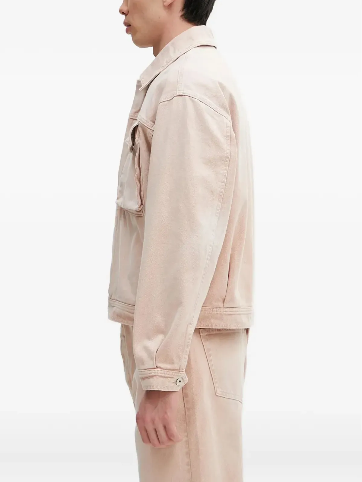 Filling Pieces ローズドーン フラップポケット シャツジャケット - 画像3