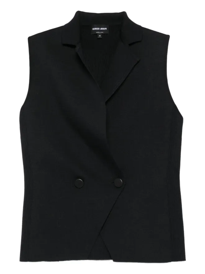Giorgio Armani Giorgio Armani ダブルブレスト ノースリーブ ウェストコートの商品画像