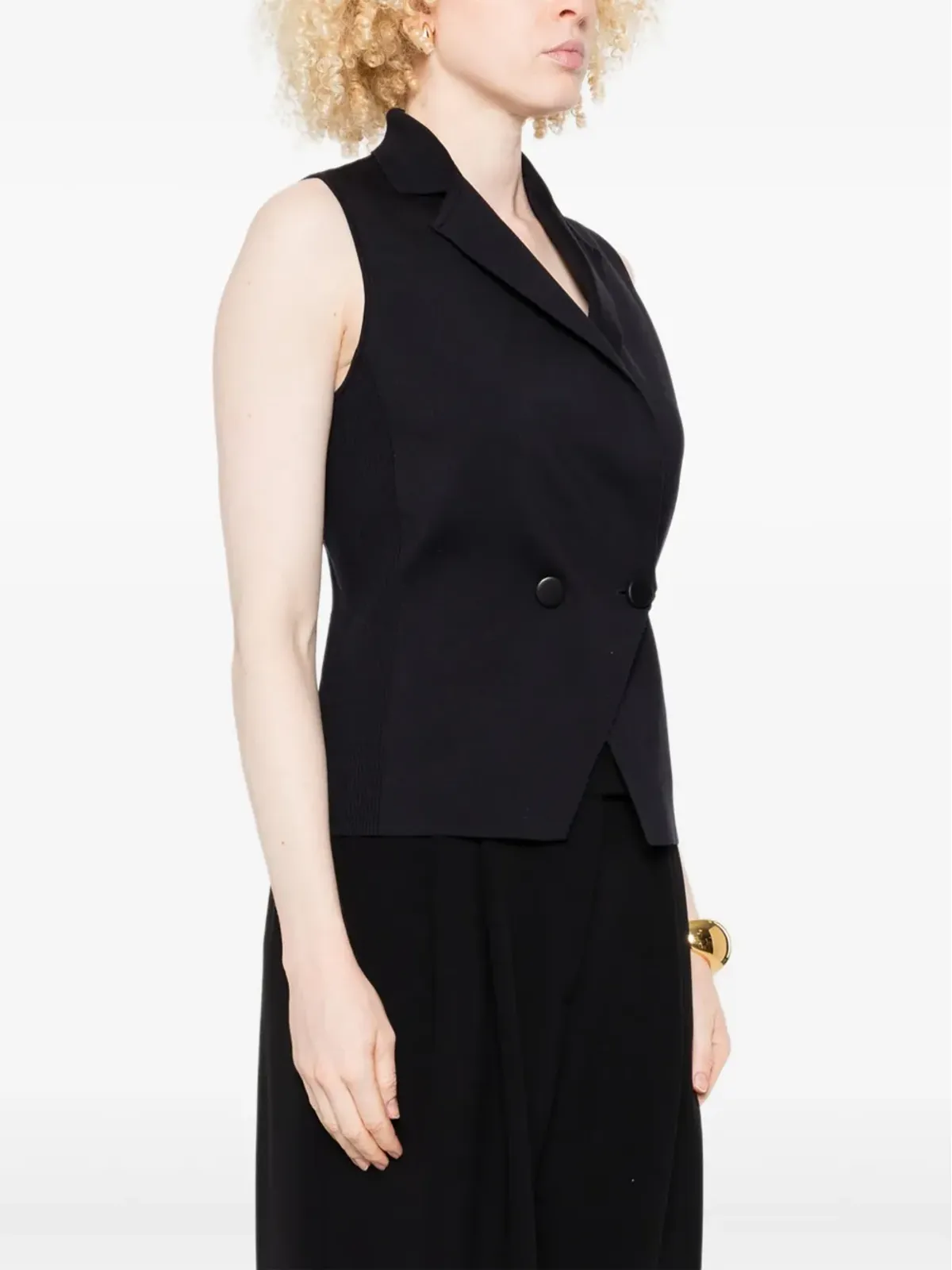 Giorgio Armani ダブルブレスト ノースリーブ ウェストコート - 画像3