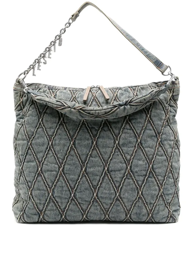 Diesel Diesel キルテッドチェーン付きショルダーバッグの商品画像