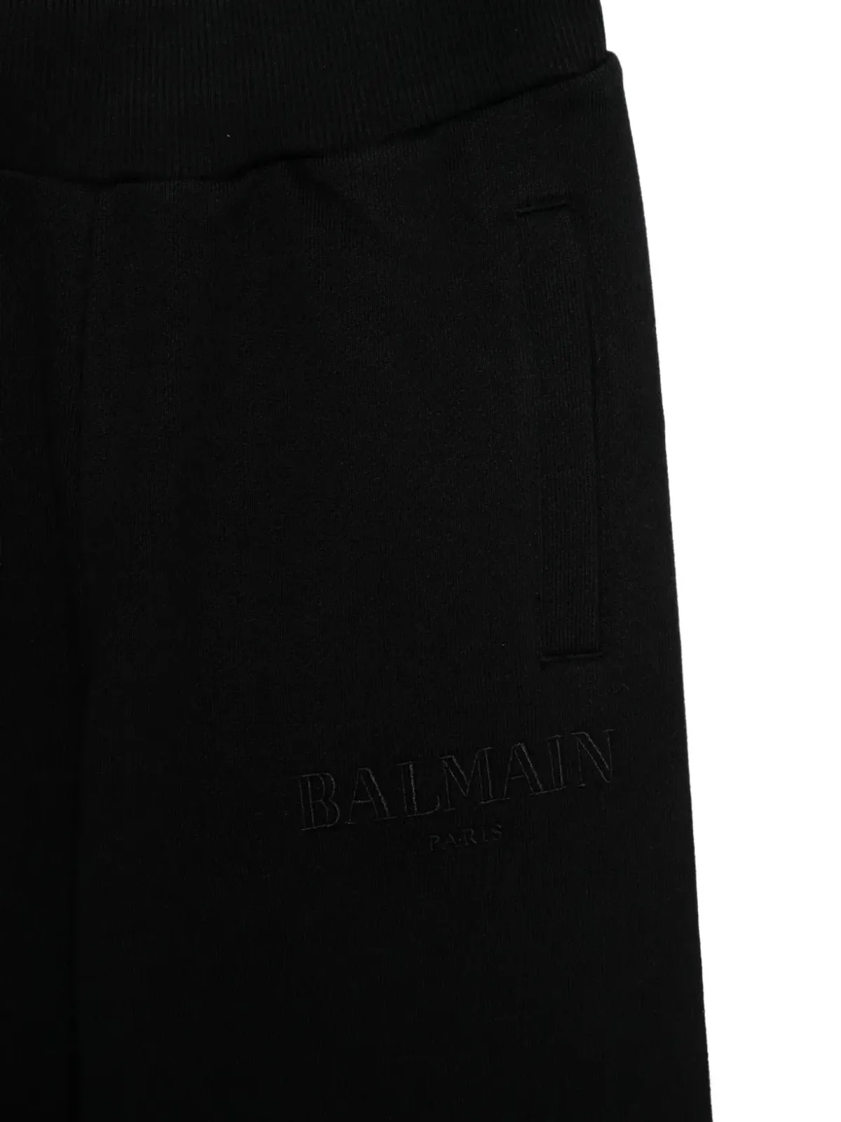 Balmain Kids ロゴ刺繍スウェットパンツ - 画像3