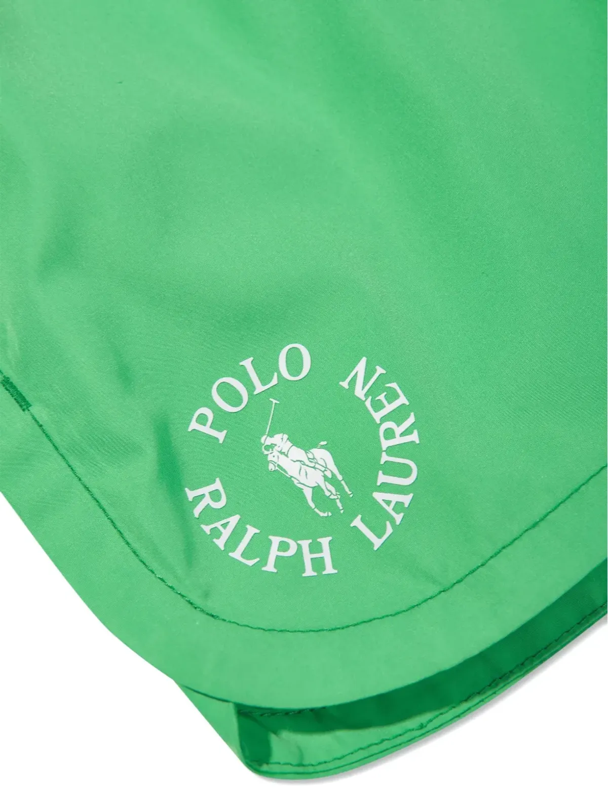 POLO RALPH LAUREN KIDS ロゴ刺繍入り ウエストゴムショートパンツ - グリーン - 画像4
