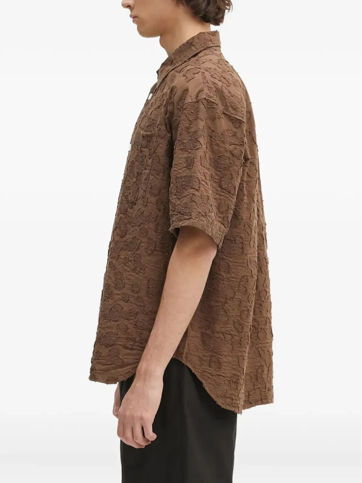 Norse Projects 半袖シャツ - ブラウン - 画像3