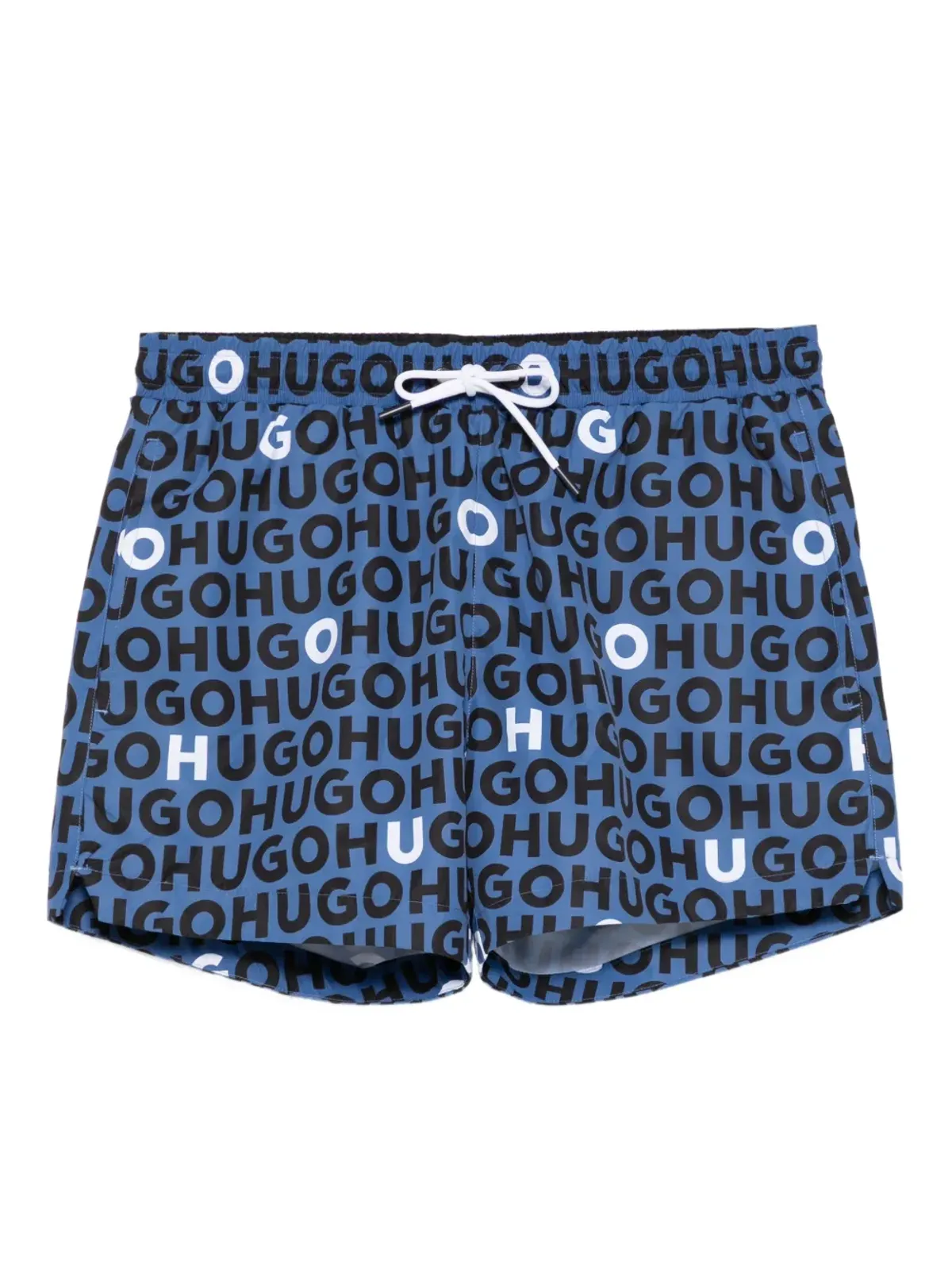 HUGO ロゴプリント スイムショーツ - 画像1