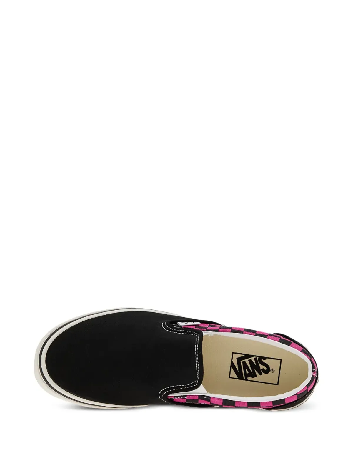 Vans チェッカーボード柄スリッポンシューズ - 画像5