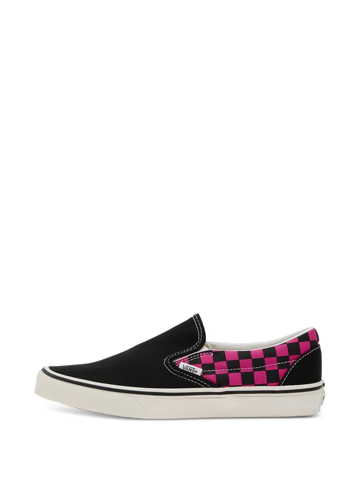 Vans チェッカーボード柄スリッポンシューズ - 画像2