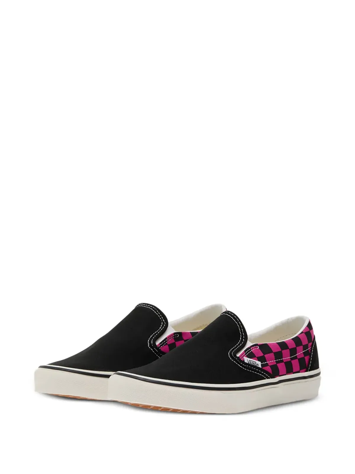 Vans チェッカーボード柄スリッポンシューズ - 画像3