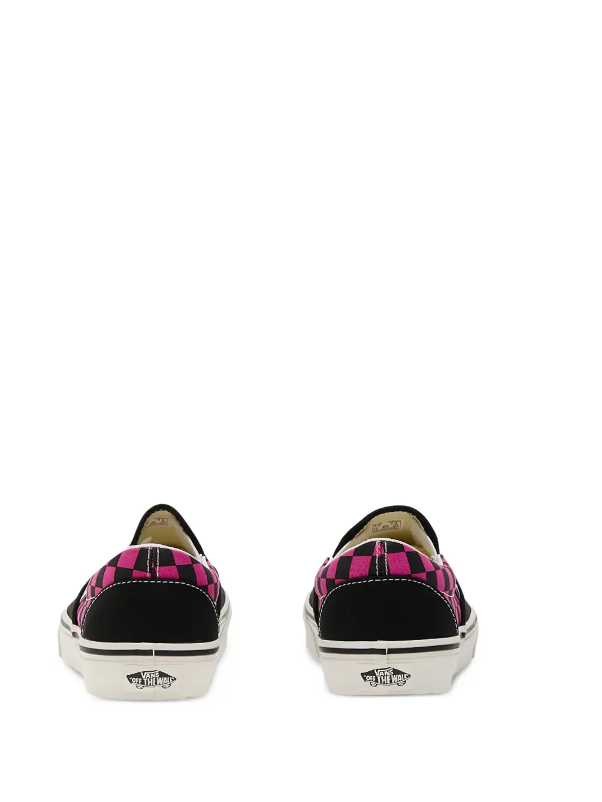 Vans チェッカーボード柄スリッポンシューズ - 画像4
