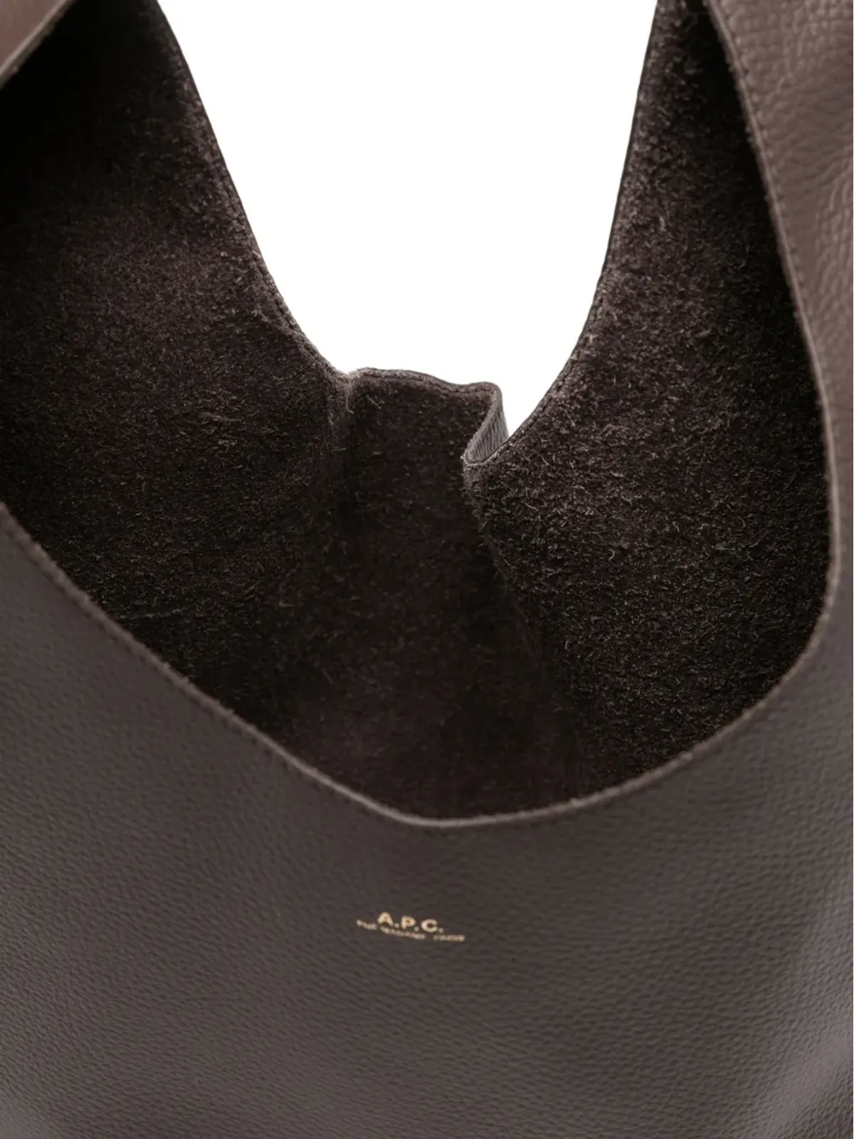 A.P.C. Le Neige レザーショルダーバッグ - 画像5