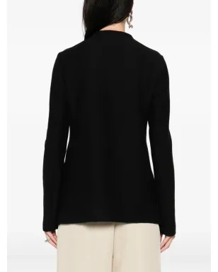 Emporio Armani アシンメトリックファスニングジャケット - ブラック - サムネイル4