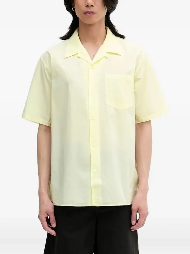 Norse Projects Norse Projects 半袖チェストポケットシャツ - Yellowの商品画像