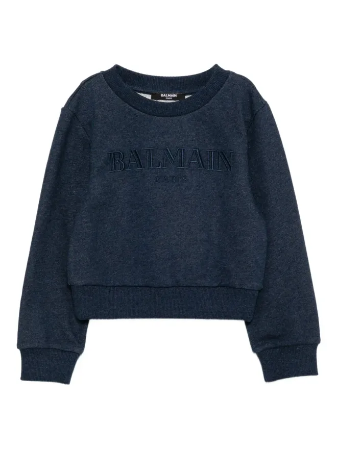 Balmain Kids Balmain Kids エンブロイダーロゴ入りスウェットシャツの商品画像