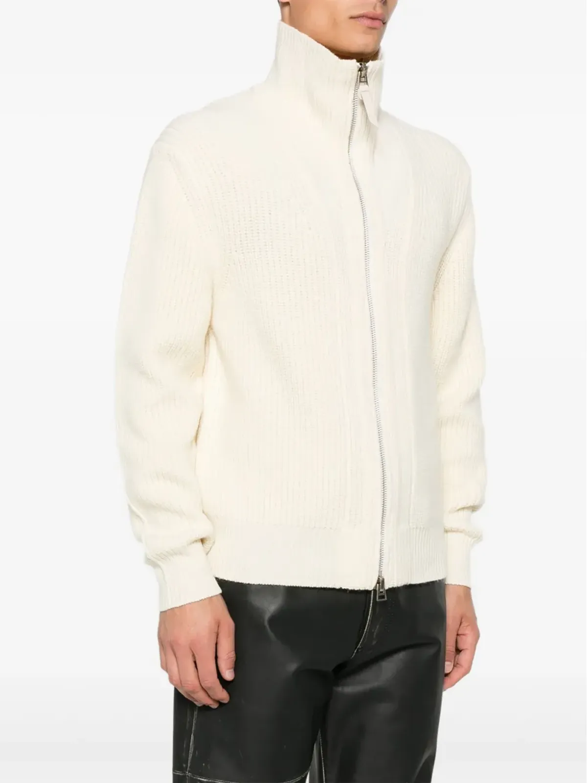 TOM FORD ハイネックジップフロントセーター - 画像3