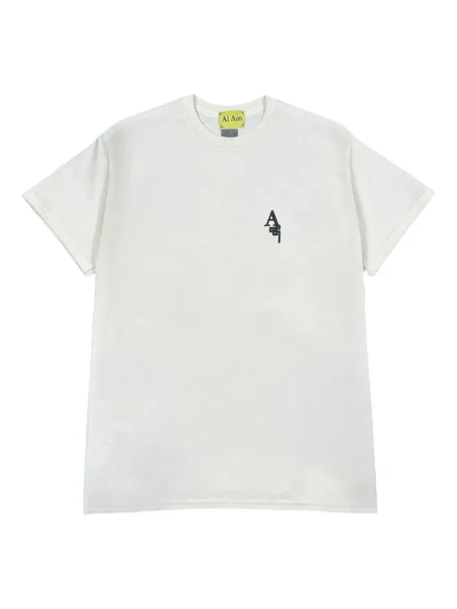 AL AIN AL AIN アカデミー・プリント コットンTシャツの商品画像