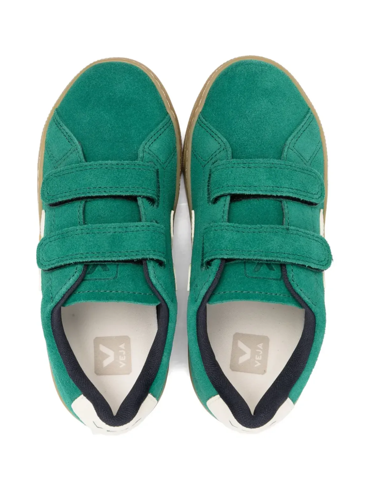 VEJA Kids スエードのタッチストラップスニーカー - 画像3