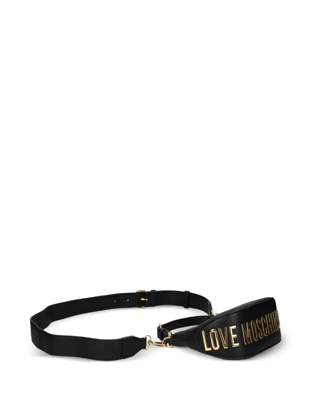 Love Moschino ロゴディテール ショルダーバッグ ブラック - 画像5