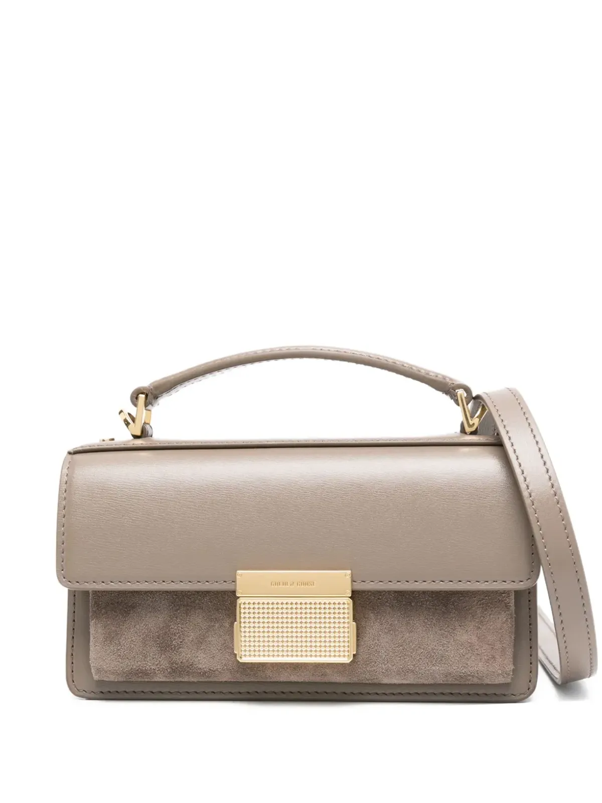 Golden Goose ヴェネツィア スエードパネルド トートバッグ - 画像1