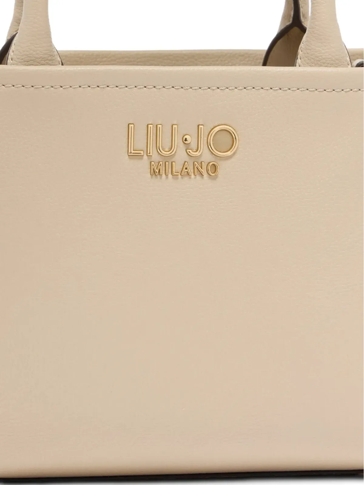 LIU JO 小さなロゴチャームのトートバッグ - ニュートラルカラー - 画像5