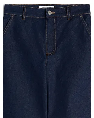 Maison Kitsuné ハイウエスト コットン ジーンズ - Blue - サムネイル2