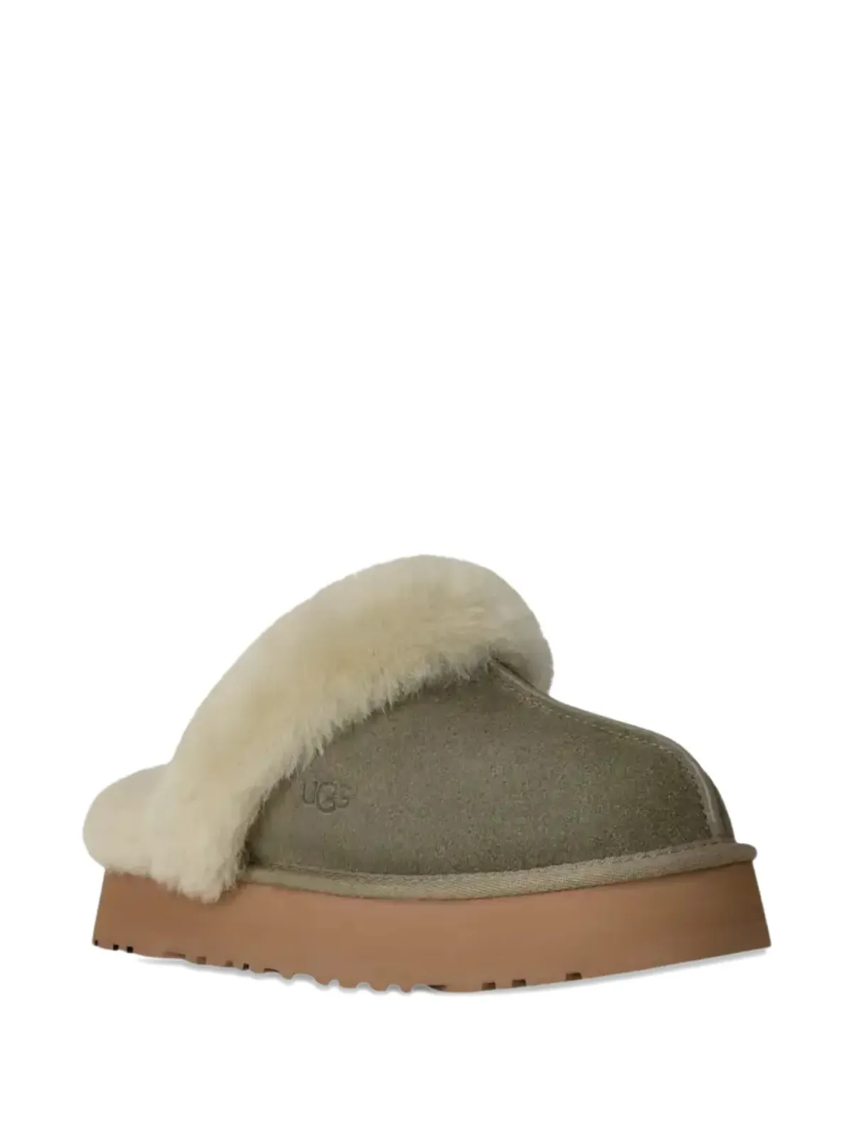 UGG シープスキン プラットフォームスリッパ - 画像2
