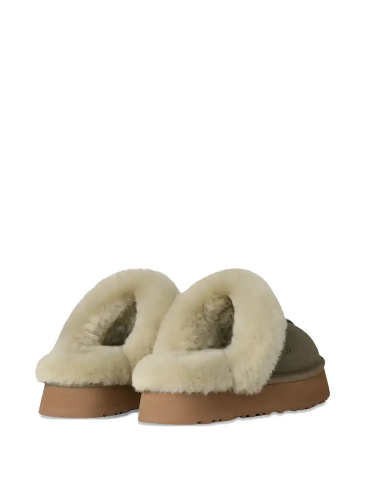 UGG シープスキン プラットフォームスリッパ - 画像3