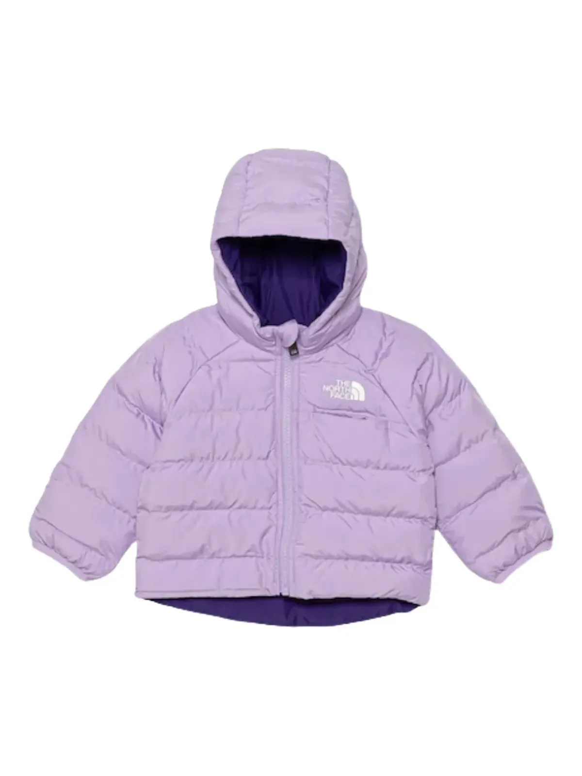 The North Face Kids Perrito hooded jacket - Purple - 画像1