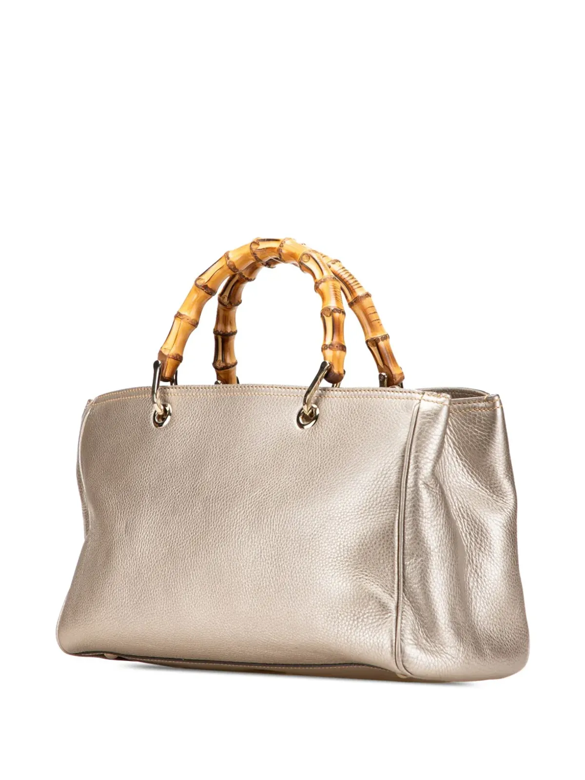 Gucci Pre-Owned ショッパー・サッチェル - ゴールド - 画像3