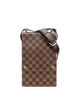 Louis Vuitton Pre-Owned Damier Ebene Portobello クロスボディバッグ - サムネイル1