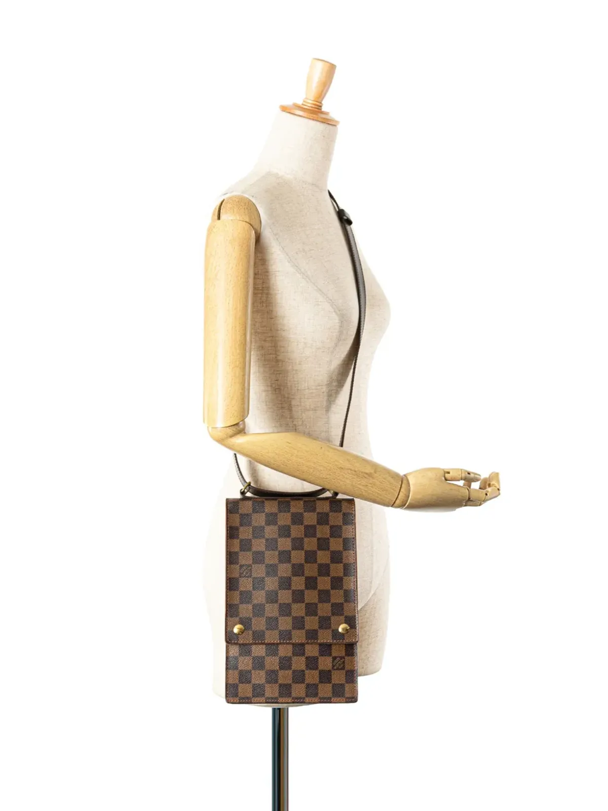 Louis Vuitton Pre-Owned Damier Ebene Portobello クロスボディバッグ - 画像2