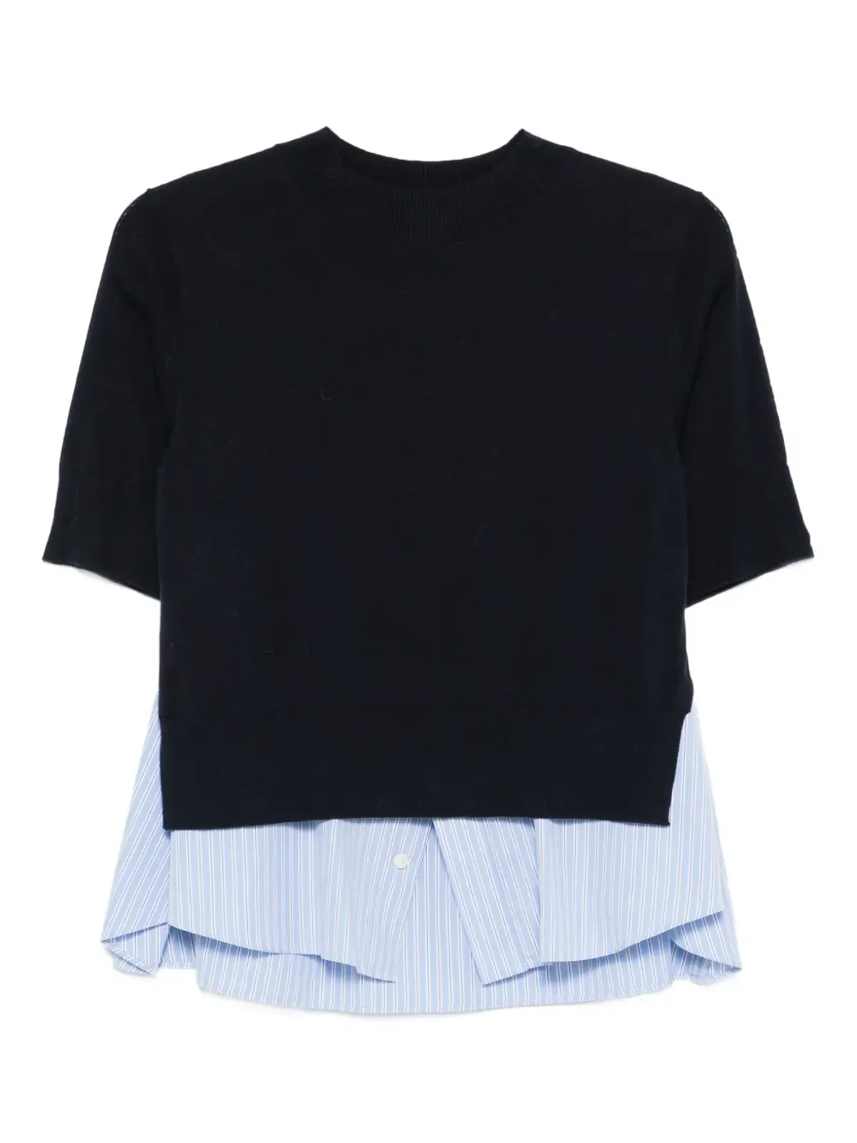 sacai 半袖レイヤードTシャツ - 画像1