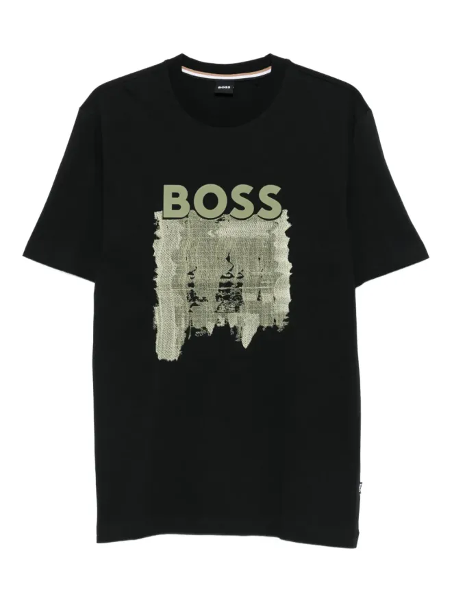 BOSS BOSS ロゴプリント グラフィックTシャツの商品画像