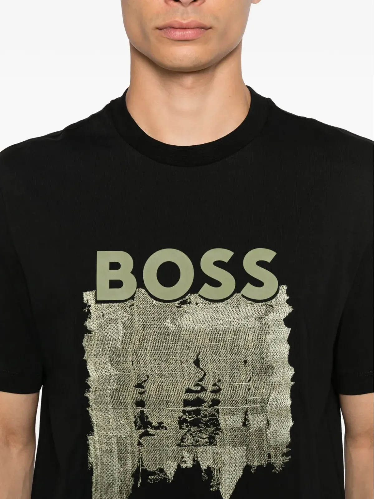 BOSS ロゴプリント グラフィックTシャツ - 画像4