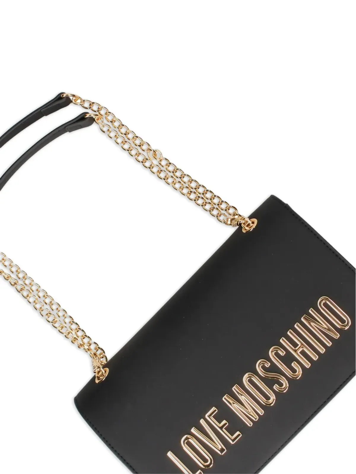 Love Moschino ロゴプレート付きショルダーバッグ - 画像4
