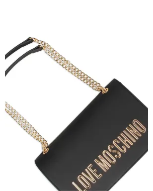 Love Moschino ロゴプレート付きショルダーバッグ - サムネイル4