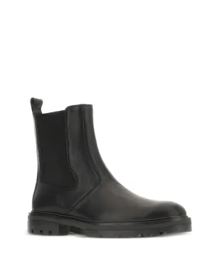 Hogan エラスティックパネルレザーブーツ - Black - サムネイル2