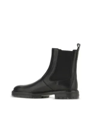 Hogan エラスティックパネルレザーブーツ - Black - サムネイル3
