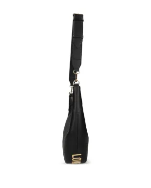 Love Moschino ロゴプレート付きクレセントショルダーバッグ - サムネイル5