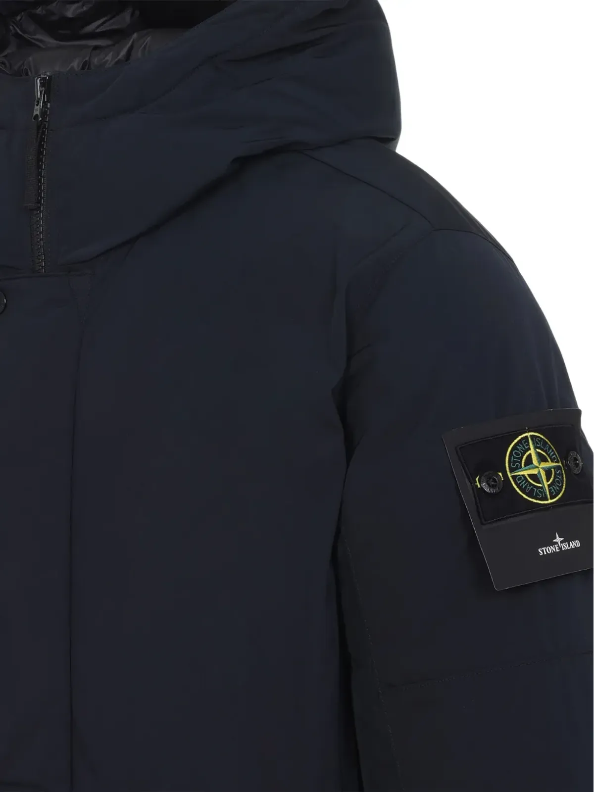 Stone Island マイクロツイル プライマロフト コート - 画像4