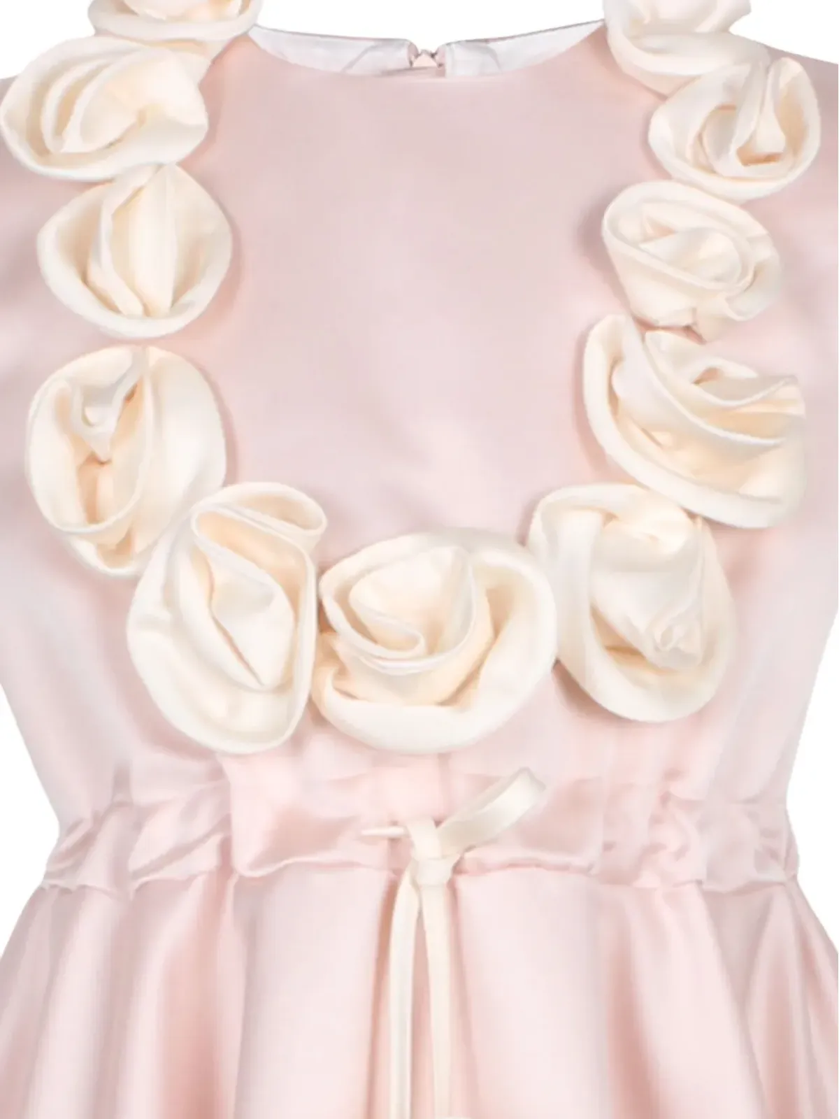 JESSIE AND JAMES KIDS rose-embellished skater mini dress - Pink - 画像3