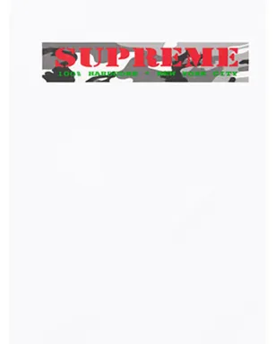 Supreme ハードコアTシャツ SS 25 ホワイト - サムネイル2