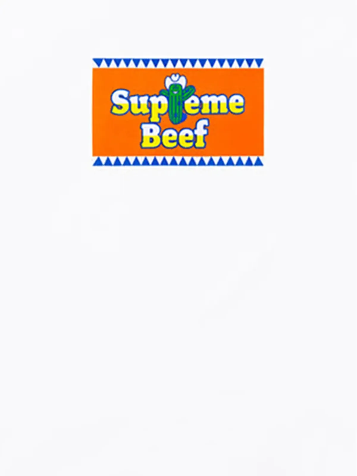 Supreme Beef "White" T-shirt - 画像2