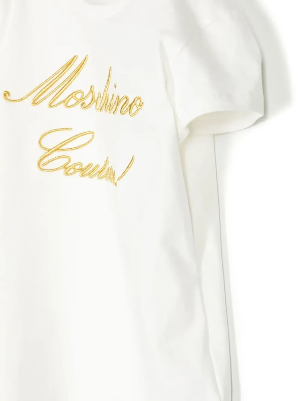 Moschino Kids ロゴ刺繍 Tシャツ - 画像3