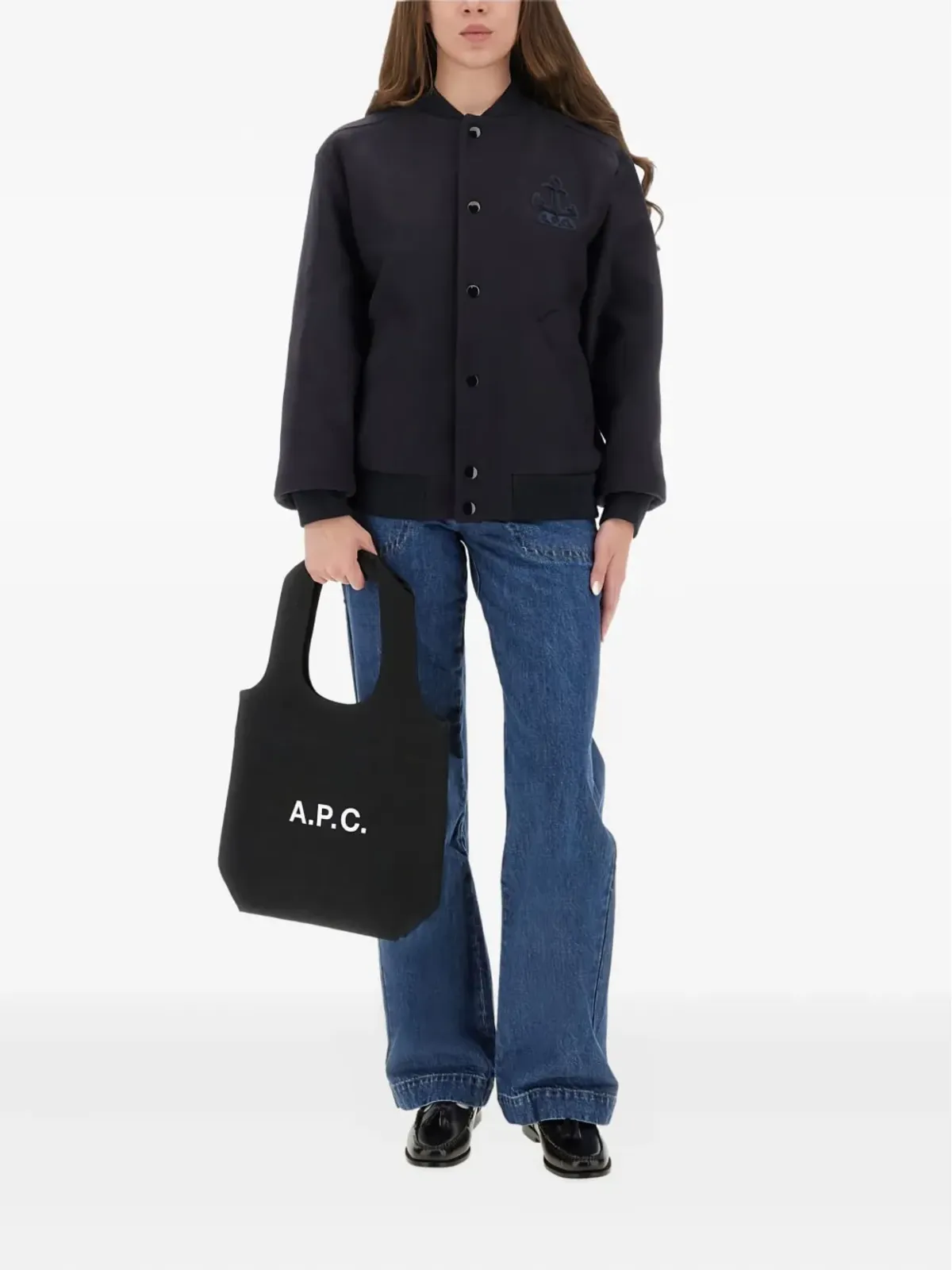A.P.C. ボタン刺繍ジャケット - 画像2