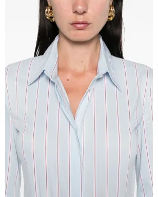 Patrizia Pepe ストライプコットン ボディスーツ - サムネイル5