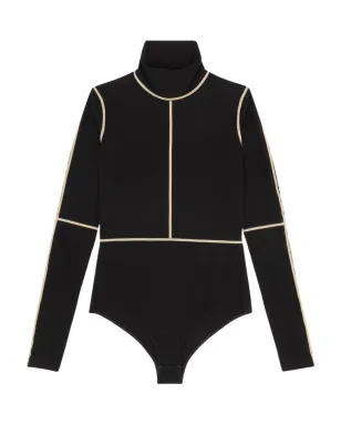 MM6 Maison Margiela ハイネック・パネルド・ボディスーツ - サムネイル1