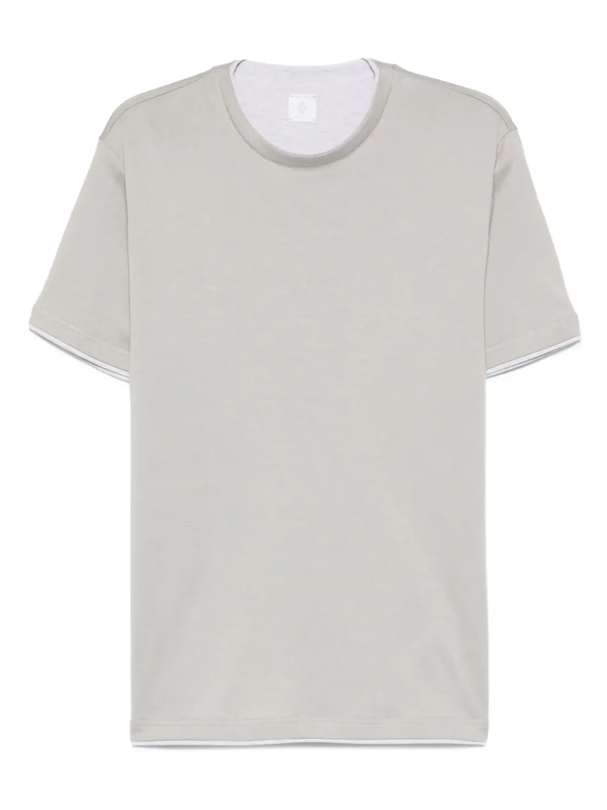Eleventy 二重仕立てコットンTシャツ - 画像1