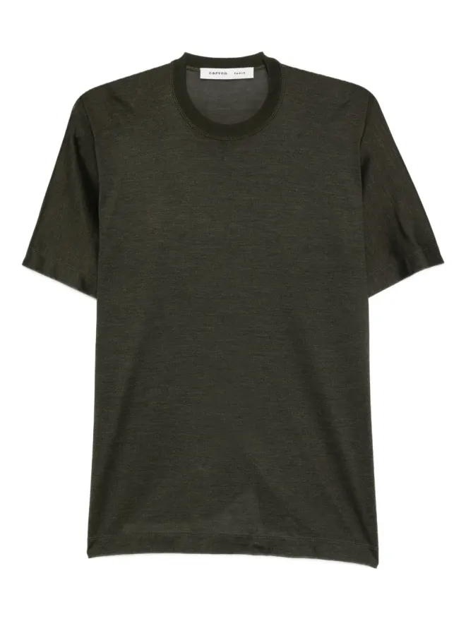 Carven Carven 丸首シルクTシャツの商品画像
