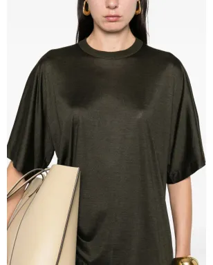 Carven 丸首シルクTシャツ - サムネイル5