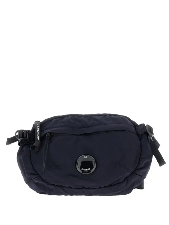 C.P. Company C.P. Company Lens-detail zip belt bag - Blueの商品画像
