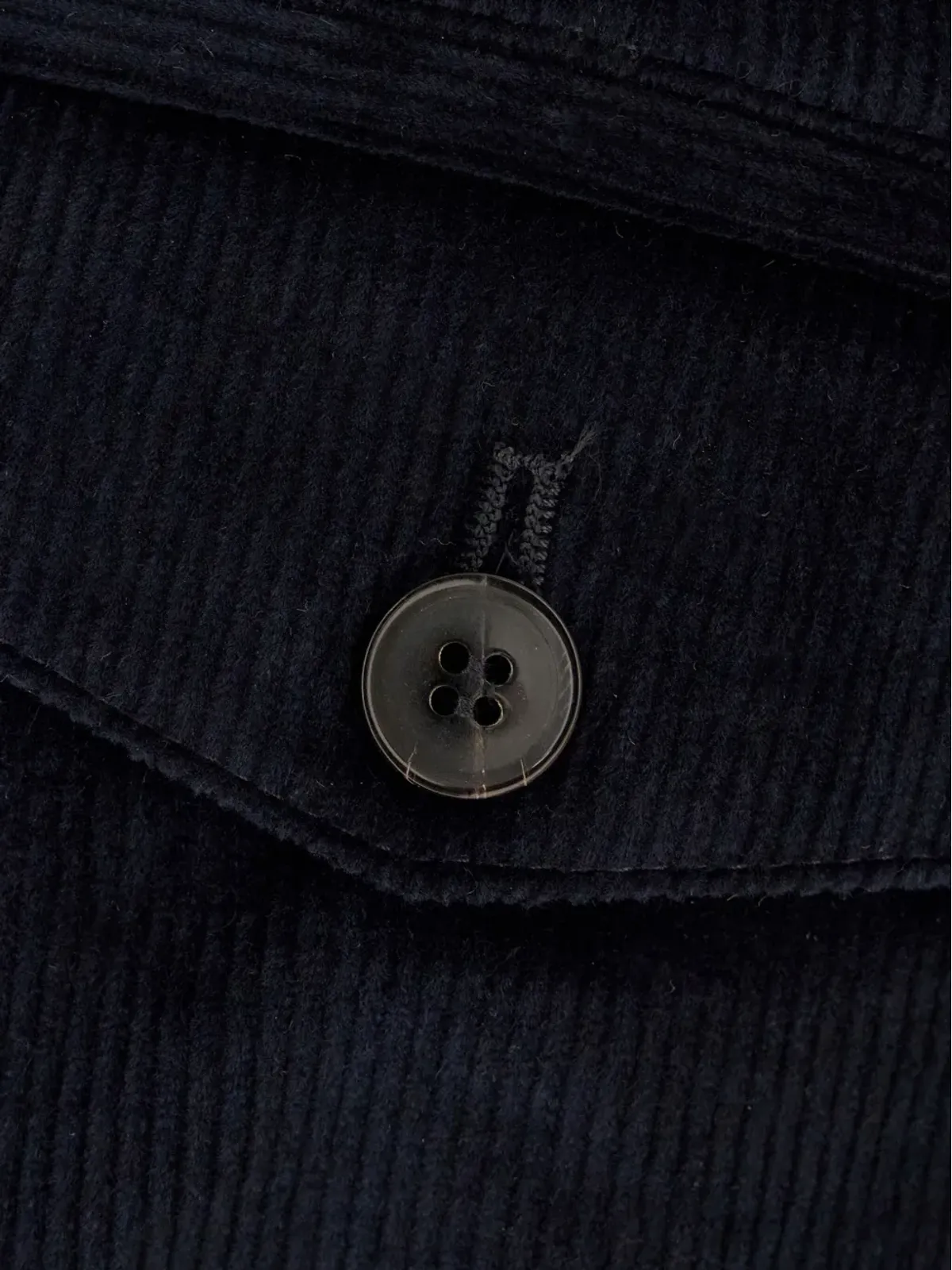 Paul Smith プリーツコーデュロイパンツ - ブラック - 画像3